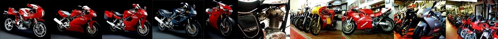 Hadeler Rosengarten - Ihr Spezialist für italienische und andere Motorräder - 750 F1 Seitenansicht